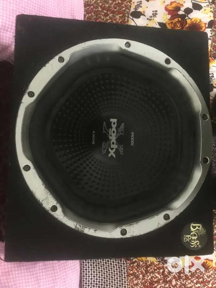 Woofer and amplifier for sale