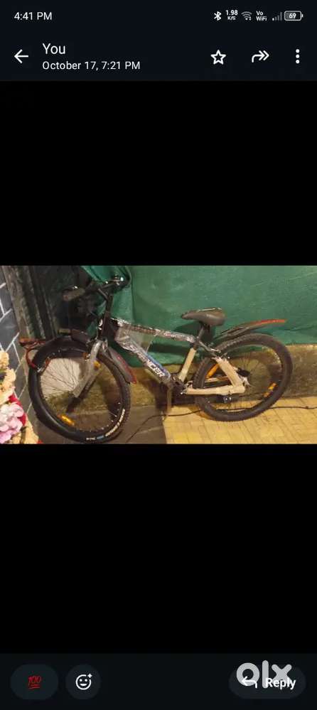 New  cycle only used 5 day