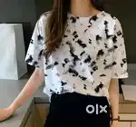 Women stylish t-shirt all size in available Free Home delivery