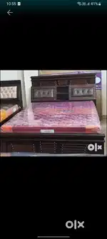 New king size bed head n bottom storage in wholesale price