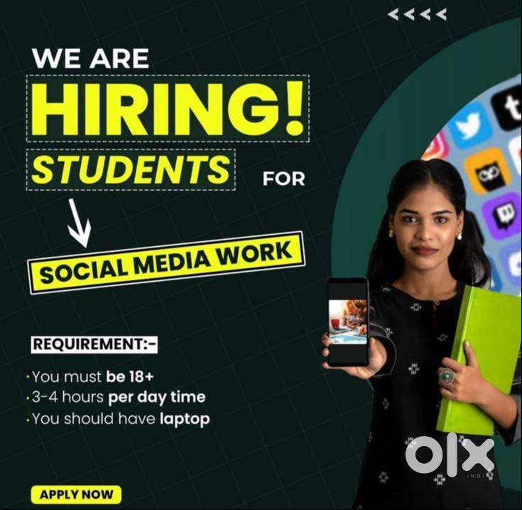 Part time/ full time WORK FROM HOME students, working and freshers!