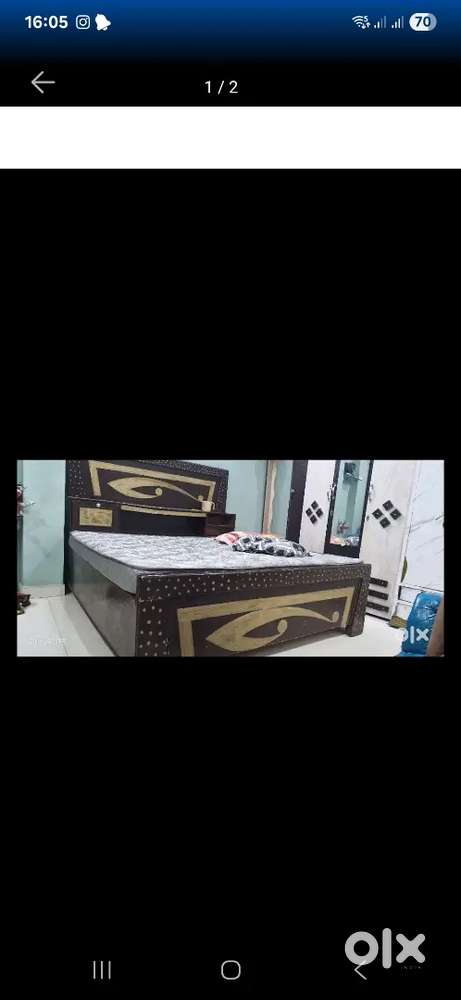 King Size bed 6×6 Urgent Sale