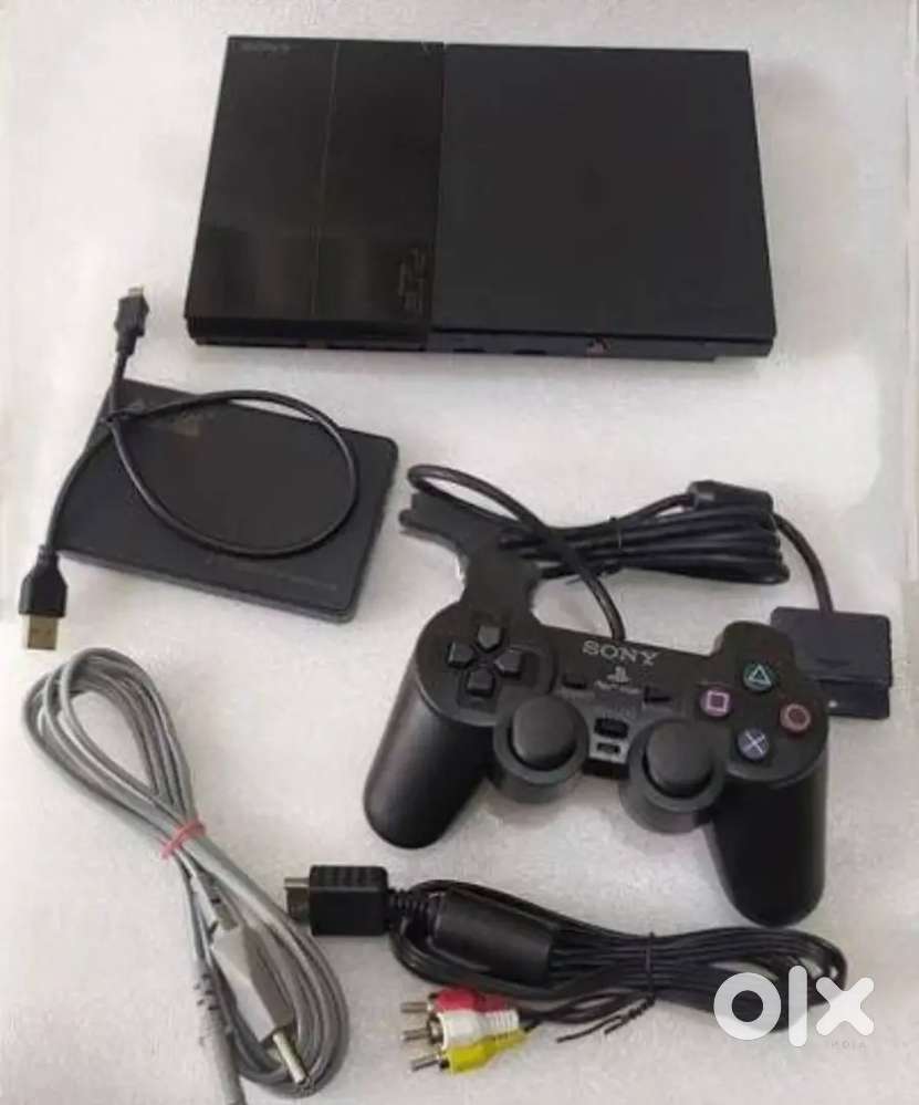 PS2 SLIM WITH 200 GAMES