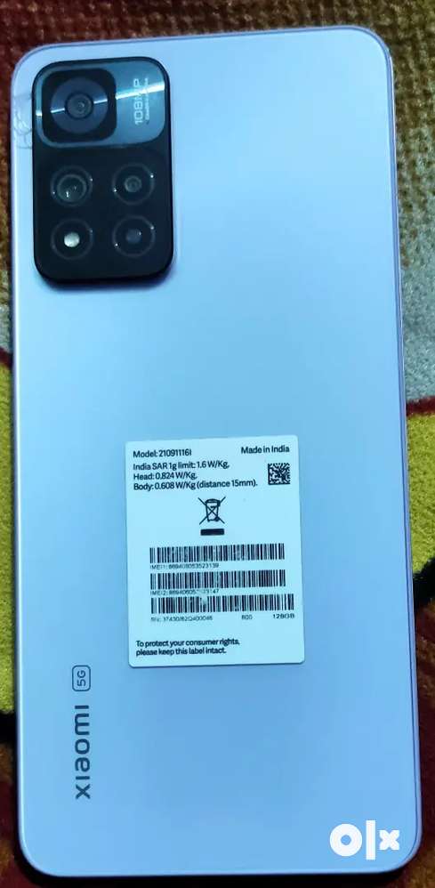 Mi 11i 5g new condition only 10 month old