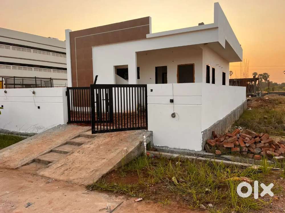 2BHK West-Facing Duplex Villa with Modern Interiors & Automation
