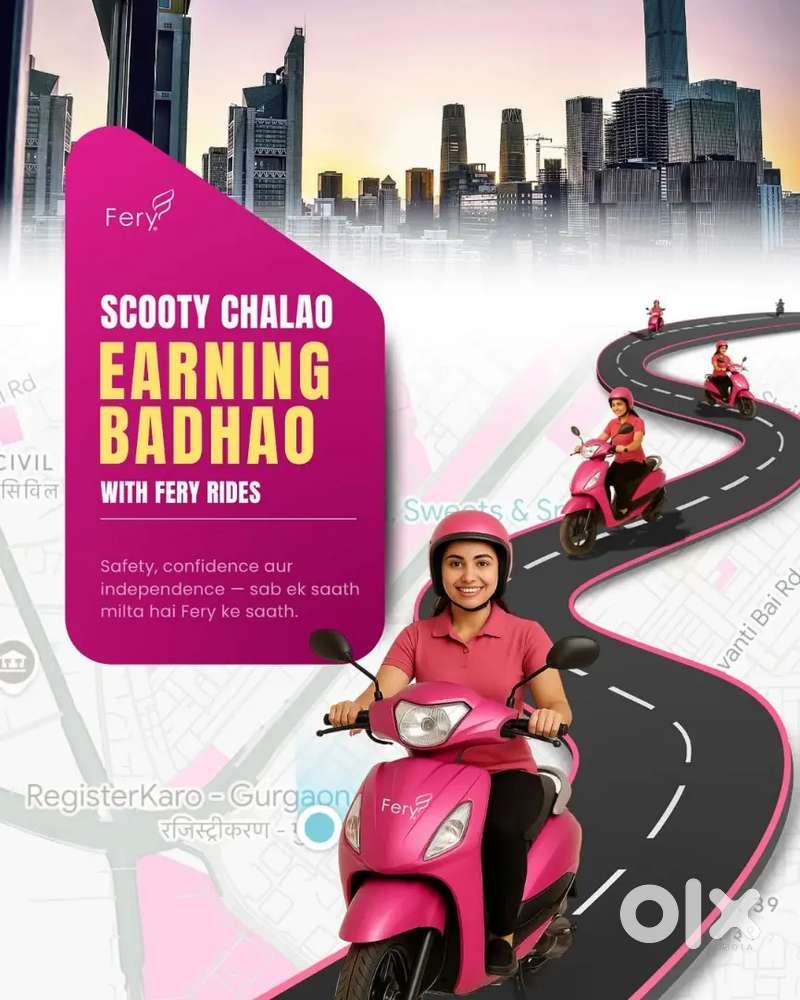 Scooty driving