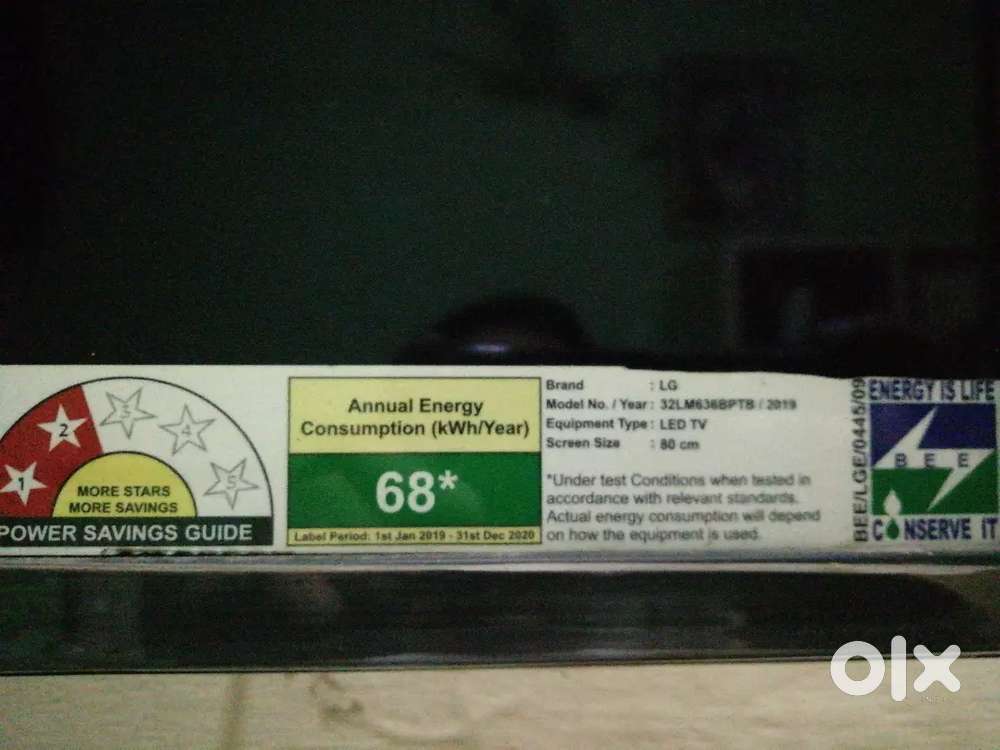 LG 32 inch smart led android