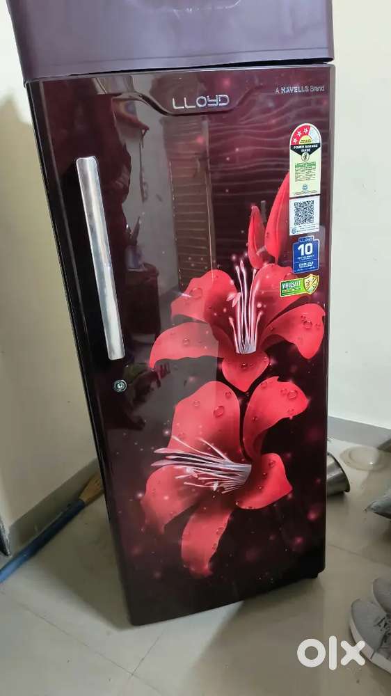 Lloyd Single Door 178 Litres 3 Star Refrigerator Cherry Blossom. 188 L