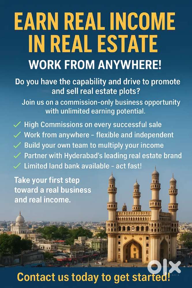 We Are Hiring – Real Estate Associates in Hyderabad