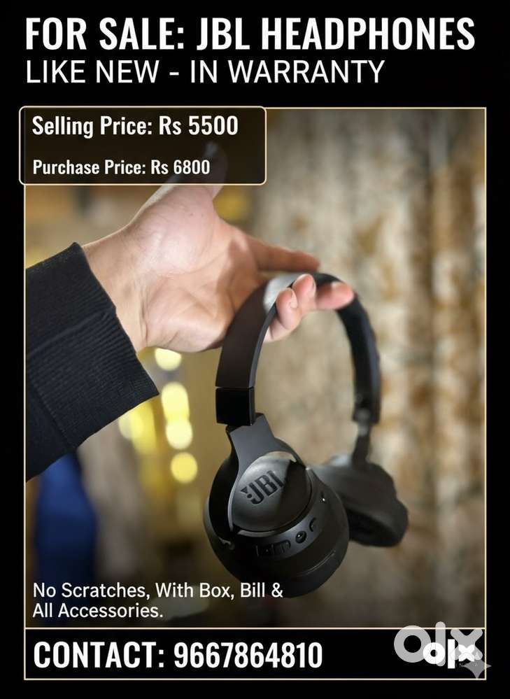 SONY JBL 770 NC HEADPHONES