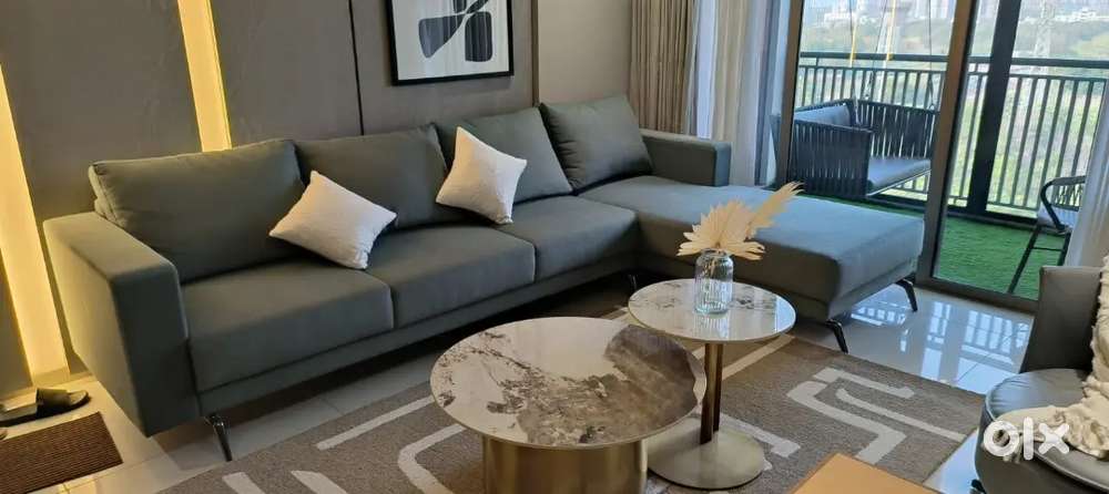 Sergio model L shape beautiful sofa set !