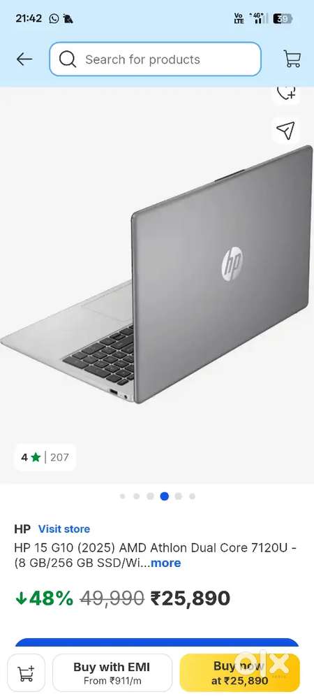 Laptop Hp G10 without using