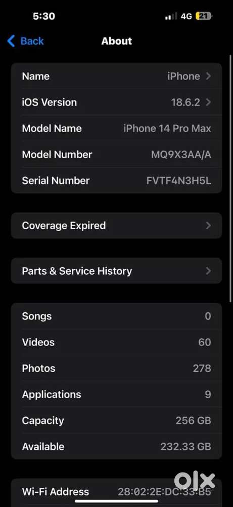 Not even single cracks