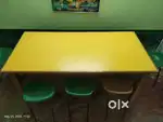 Sturdy Wooden Study Table (6x3ft) with Sunmica Top Excellent Condition
