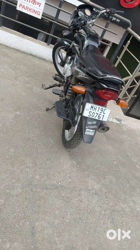 Platina bike black colour