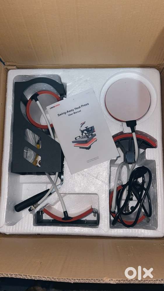 Swing away heat press T-shirt printer machine new condition