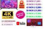 32 INCH SMART LED TV @ 7,499 /-