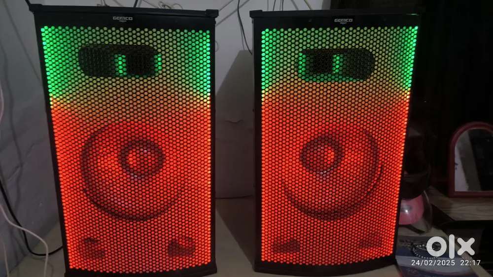 Gemco India dubel s woofer with mic & full liting