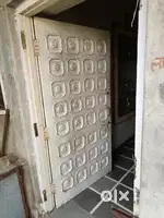 Saagwan wood door