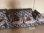 3 set cloth Sofa with 6 pillows