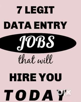 Part time data entry work no need experience