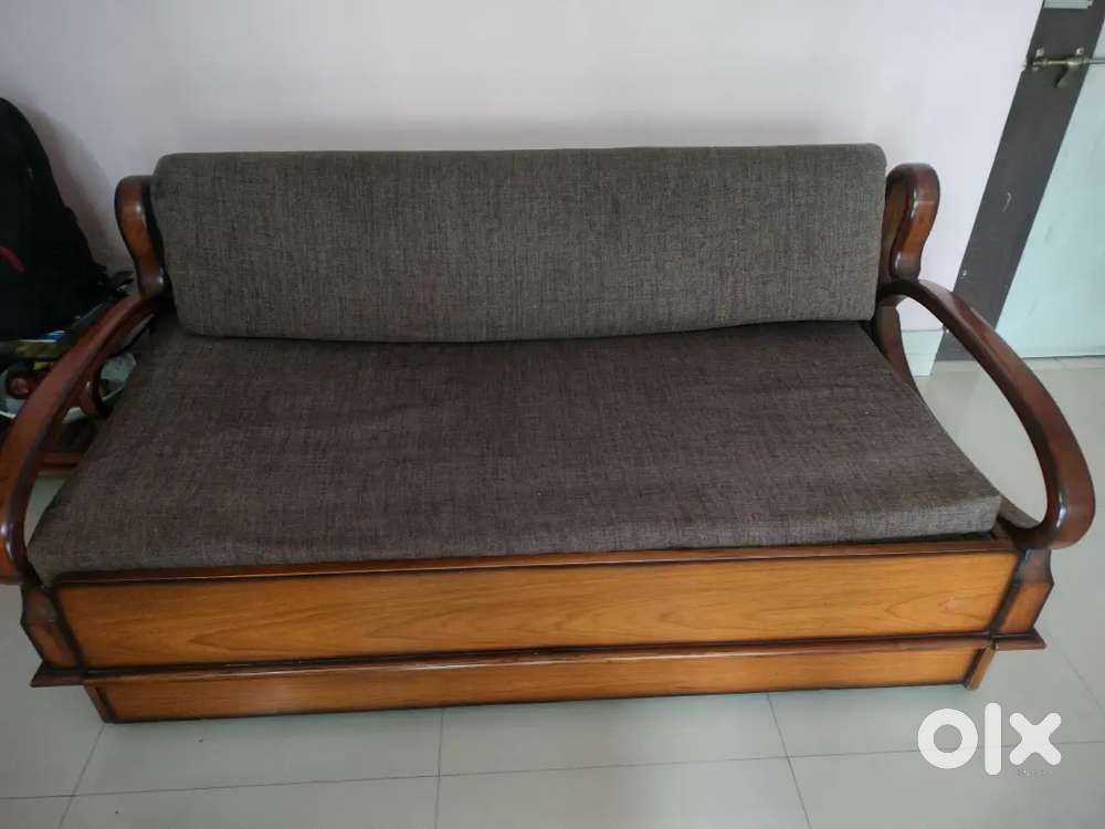 3 seater sofa teak made with additional 2 seater sofa teak made