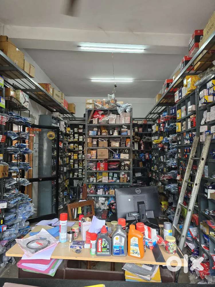 Sales boy for two wheeler spare parts and helmet shop