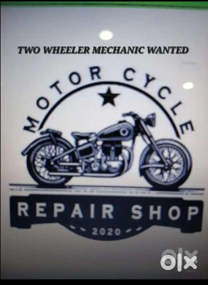 Two wheeler mechanic wanted showroom work weekly salary available