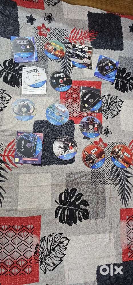 PS4 CDs for sell work on ps5 also whitout box