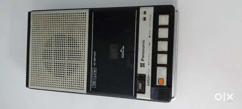Tape recorder old slim panasonic japan