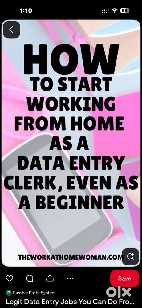 Part time data entry job at home