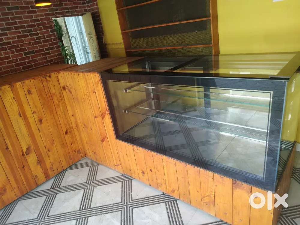 Cafe Display counter , Deep freezer, Panipuri Machine, Oven, SGriller