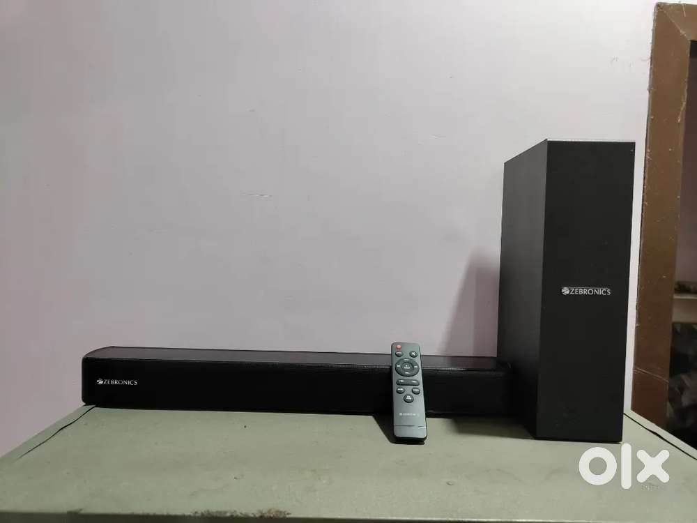 Zebronics surround cinematic sound bar 140watt superbass balancedsound