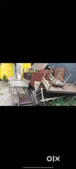 Dinning table and Shawarma machine