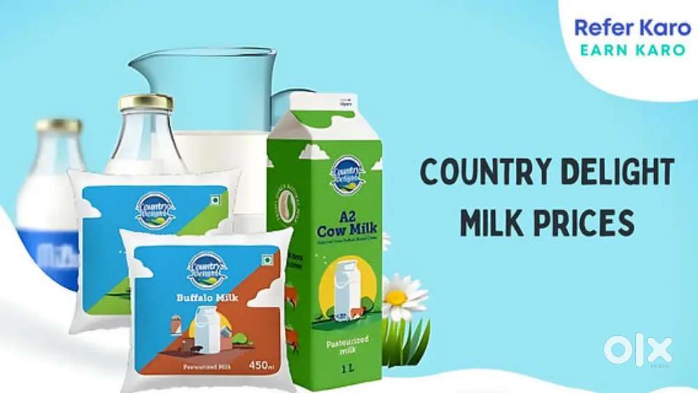 Country delight milk delivery Job