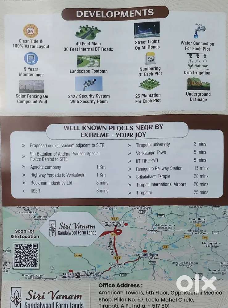 Siri vanam farm lands