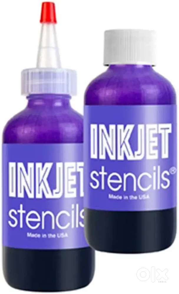 Tattoo stencil printer with stencil ink