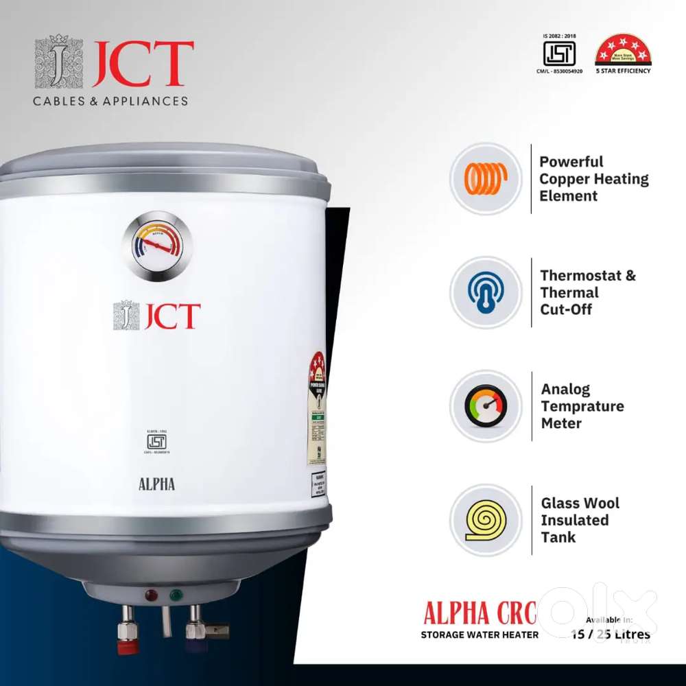 Geyser Hi geyser 2 year warranty 25 ltr/15 LTR