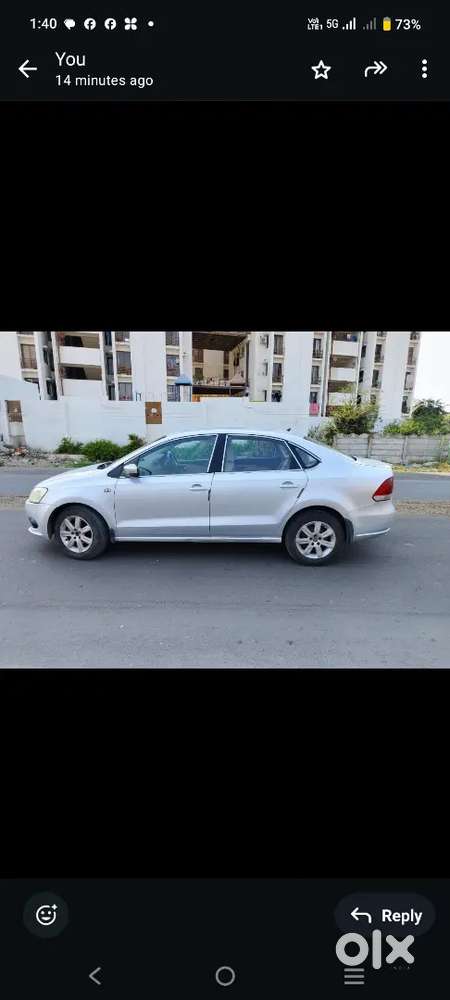 Volkswagen Vento 2012 Diesel 78000 Km Driven
