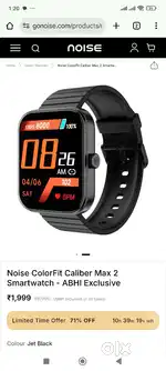 Smart watch(noise colorfit caliber max 2 smart watch)