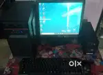 Complete Desktop Setup – CPU + Monitor + Keyboard + Mouse + UPS
