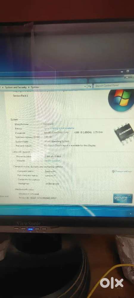 Desktop computer intel core 2 CPU