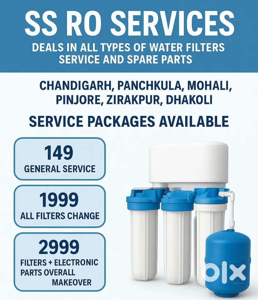 All type of water filters service