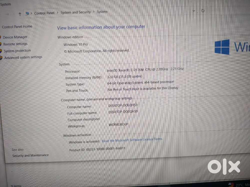 Dell Precision 7530 i7 Xeon processor for Sale