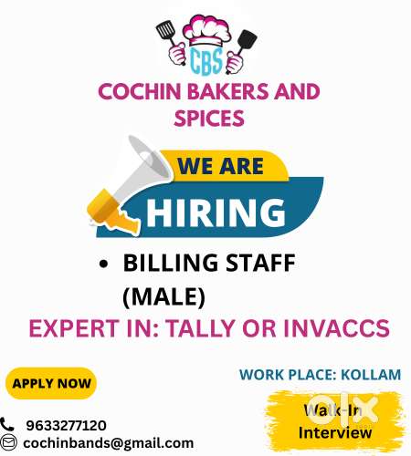 Billing Staff(male)