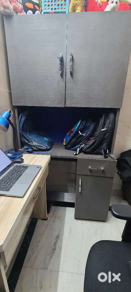 Computer + Studay table cabinet