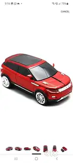 Wireless Mouse Range Rover Car Design