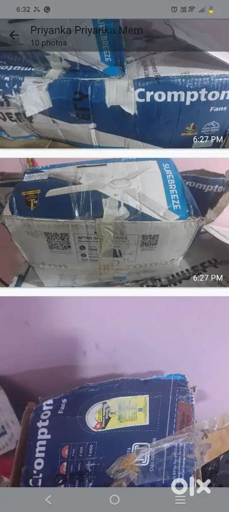 Ceiling fan wall fan standing fan