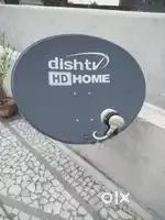 Dish TV setup box and antenna