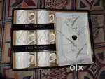 Tray with ceramic cups